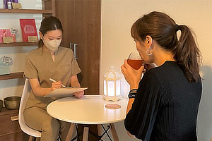 ウェルカムティーでお出迎え