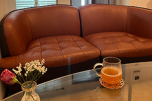 ウェルカムティーでお出迎え