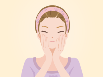 洗顔後の化粧水として