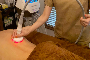 EMS機器で筋肉を強化